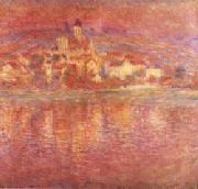 Claude Monet Vetheuil Setting Sun oil on canvas